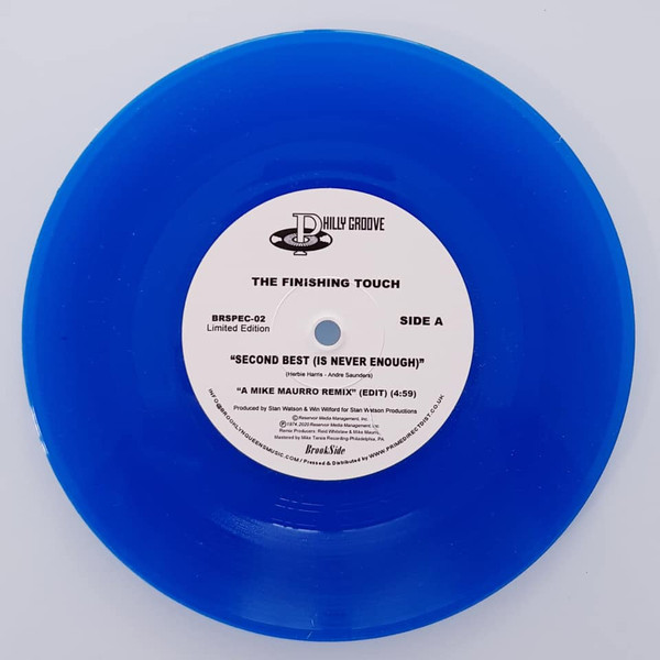 FINISHING TOUCH - SECOND BEST - BLUE VINYL